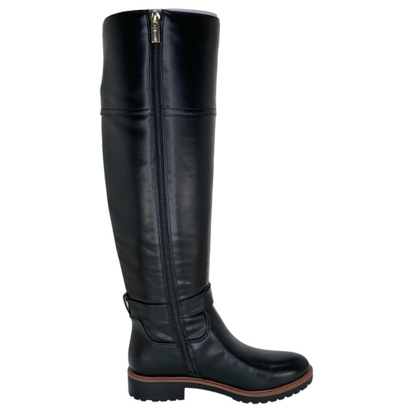 Tommy Hilfiger Felvia Black Knee High Womens Boots Size 6M - Picture 5 of 13